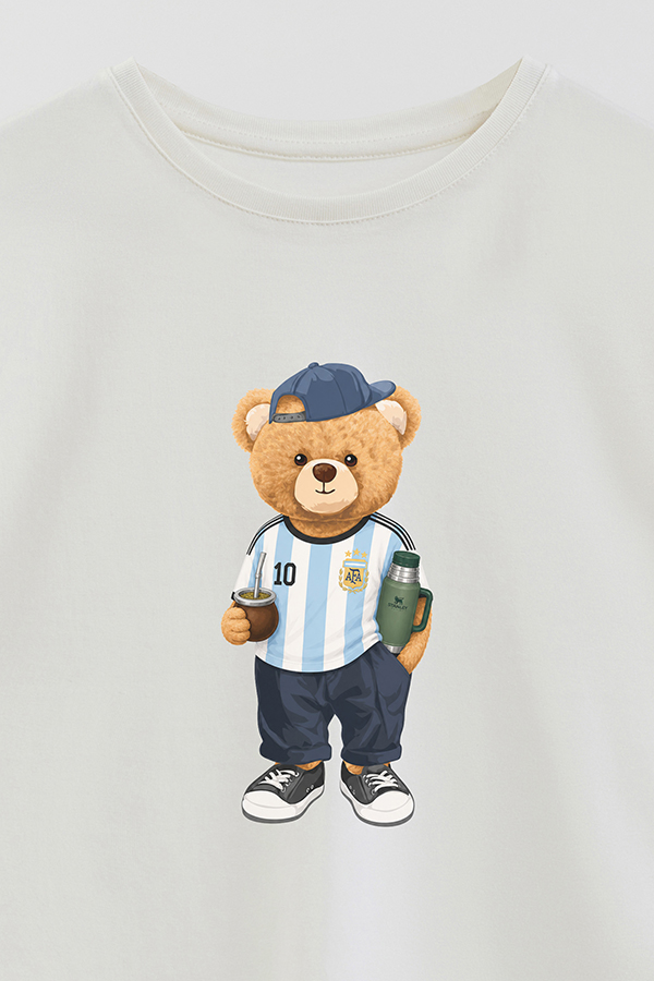 REMERA GB OVERSIZE TEDDY ARG MATE