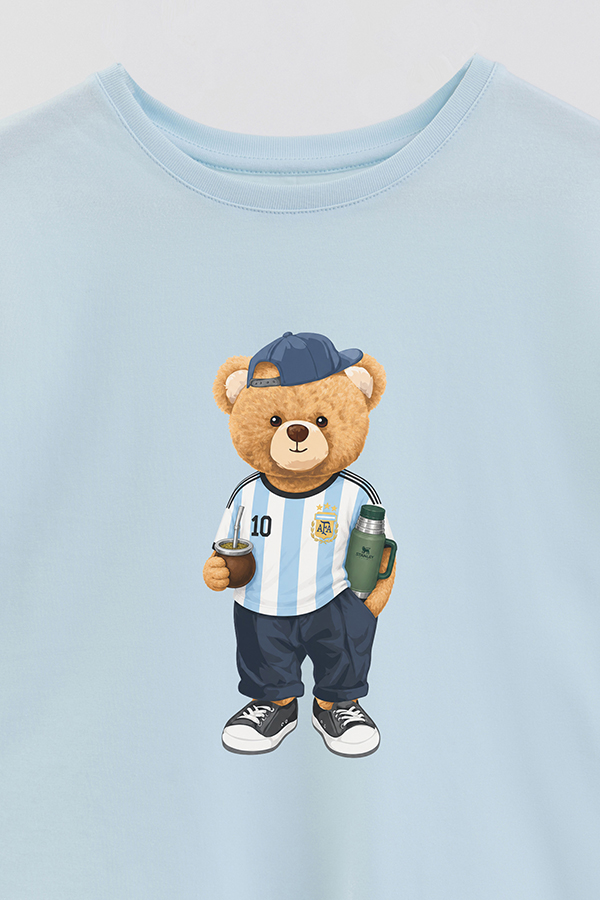 REMERA GB OVERSIZE TEDDY ARG MATE