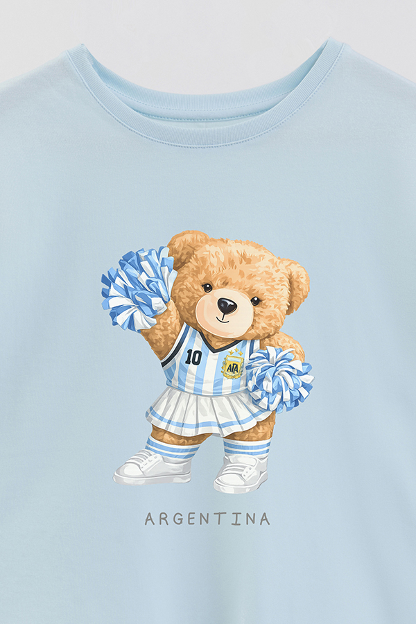 REMERA GB OVERSIZE TEDDY ARG HINCHADA
