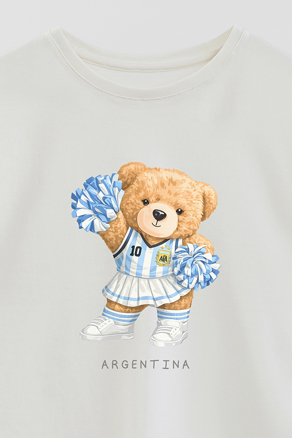REMERA GB OVERSIZE TEDDY ARG HINCHADA
