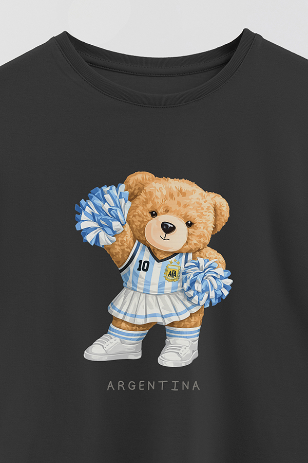REMERA GB OVERSIZE TEDDY ARG HINCHADA