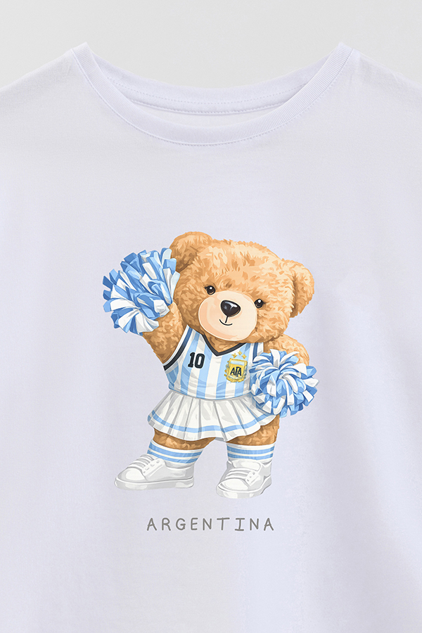 REMERA GB OVERSIZE TEDDY ARG HINCHADA