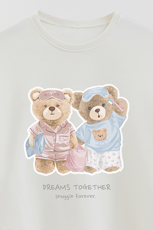 BUZO RUSTICO KIDS TEDDY DREAMS TOGETHER