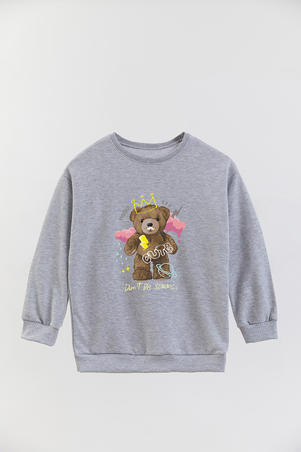 BUZO RUSTICO KIDS TEDDY DONT BE SERIOUS