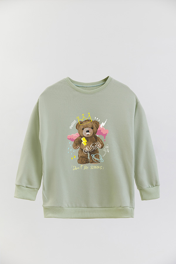 BUZO RUSTICO KIDS TEDDY DONT BE SERIOUS