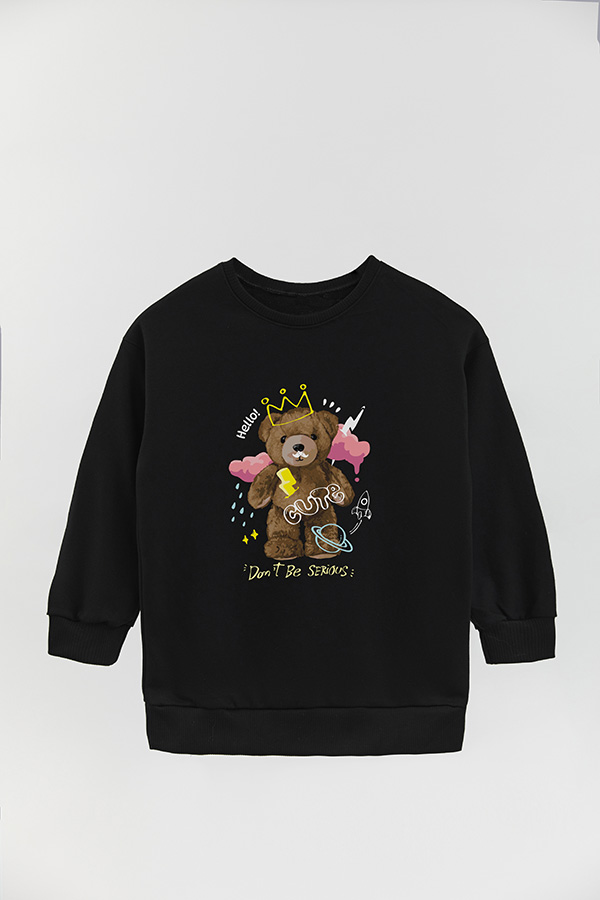 BUZO RUSTICO KIDS TEDDY DONT BE SERIOUS