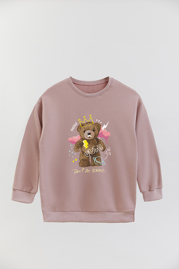 BUZO RUSTICO KIDS TEDDY DONT BE SERIOUS