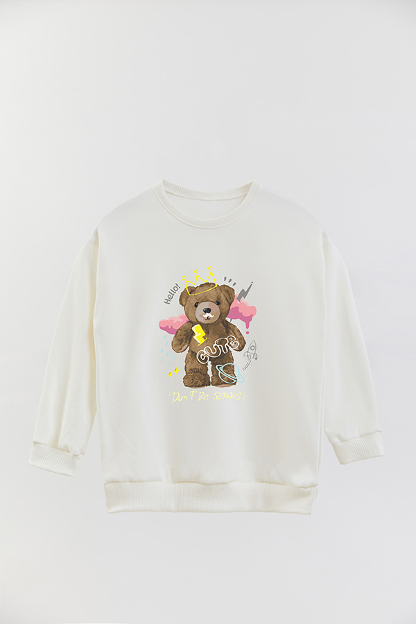 BUZO RUSTICO KIDS TEDDY DONT BE SERIOUS
