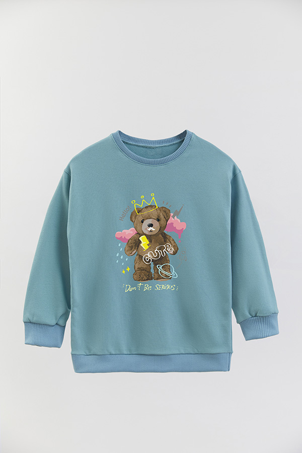 BUZO RUSTICO KIDS TEDDY DONT BE SERIOUS