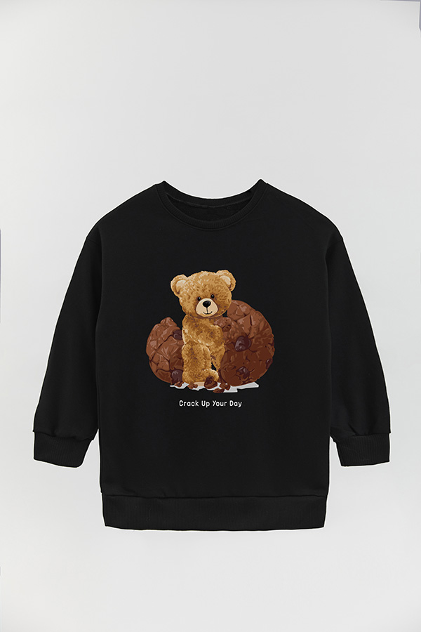 BUZO RUSTICO KIDS TEDDY CRACK UP YOUR DAY