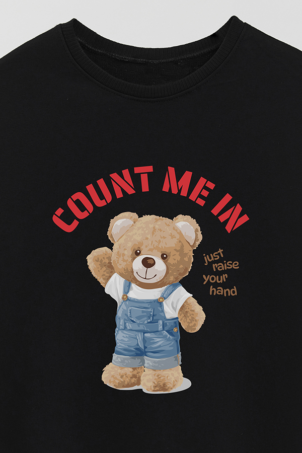 BUZO RUSTICO KIDS TEDDY COUNT ME