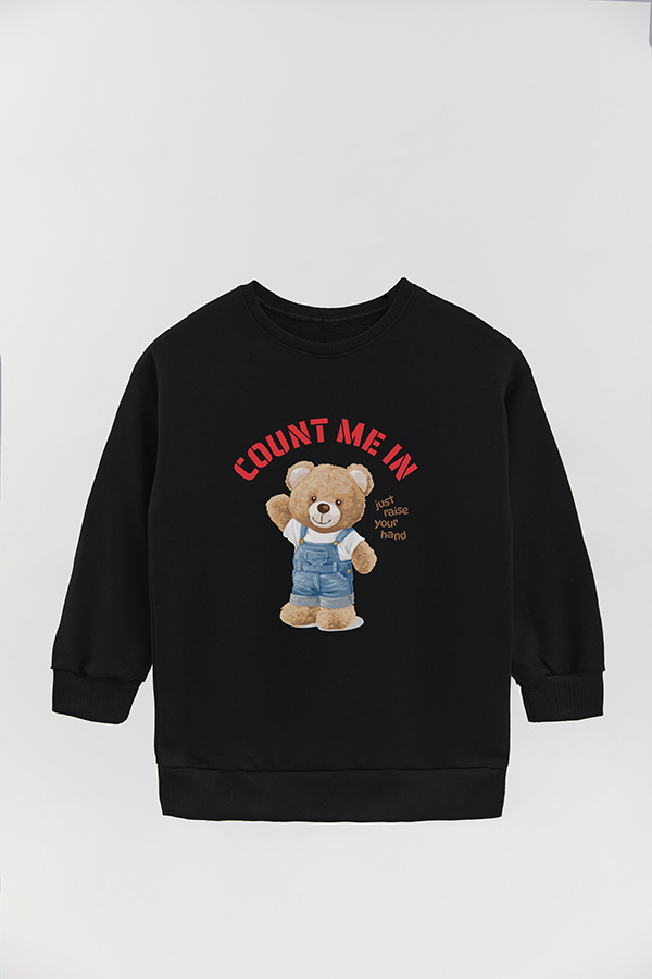 BUZO RUSTICO KIDS TEDDY COUNT ME