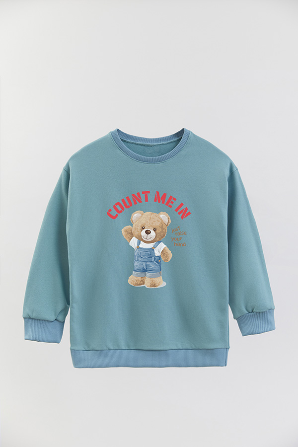BUZO RUSTICO KIDS TEDDY COUNT ME