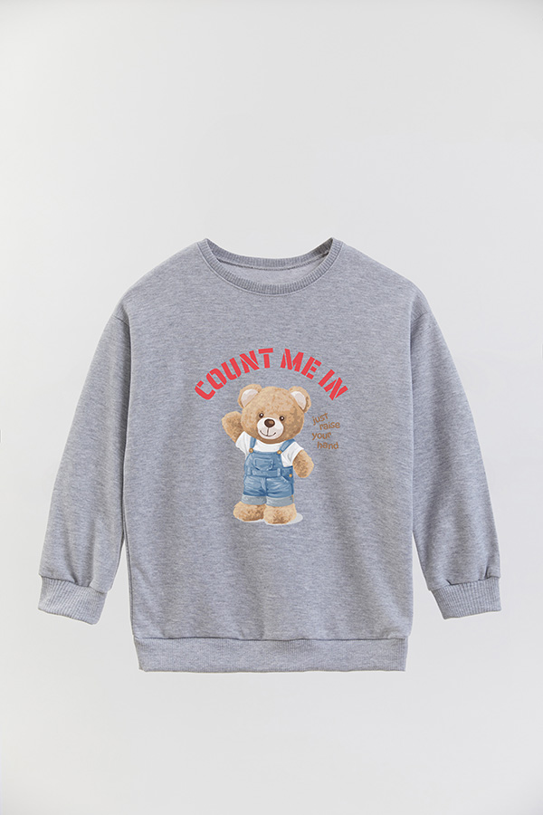 BUZO RUSTICO KIDS TEDDY COUNT ME