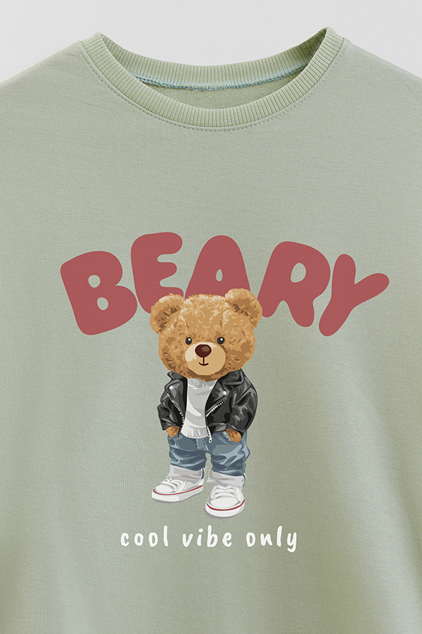 BUZO RUSTICO KIDS TEDDY COOL VIBE