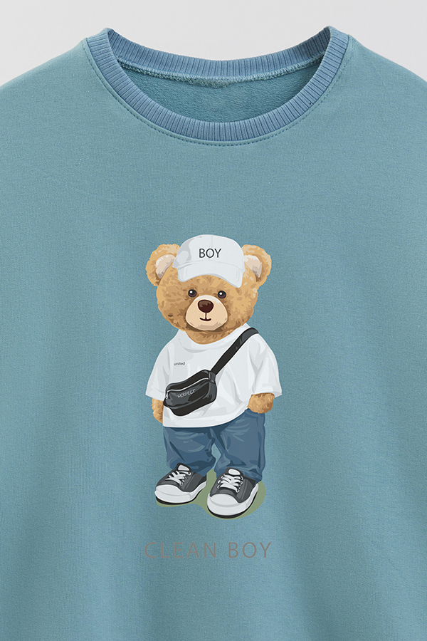 BUZO RUSTICO KIDS TEDDY CLEAN BOY