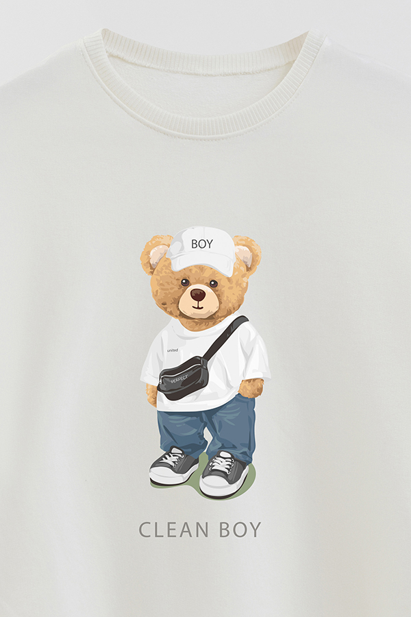 BUZO RUSTICO KIDS TEDDY CLEAN BOY
