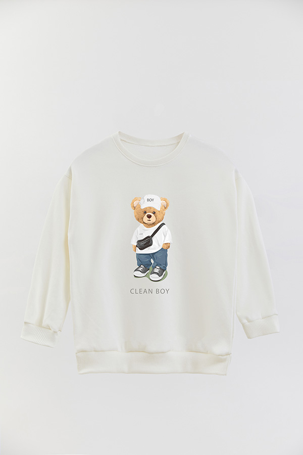 BUZO RUSTICO KIDS TEDDY CLEAN BOY