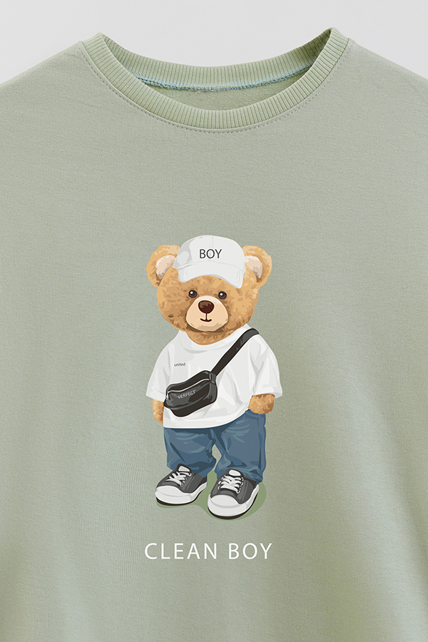 BUZO RUSTICO KIDS TEDDY CLEAN BOY
