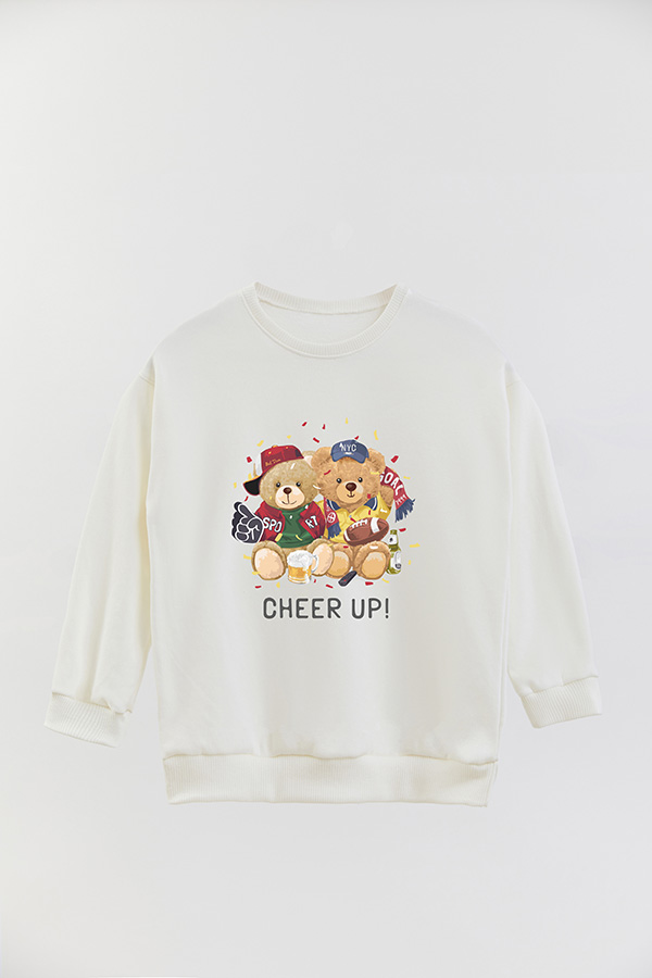 BUZO RUSTICO KIDS TEDDY CHEER UP