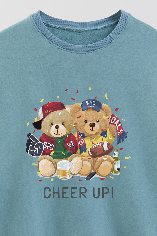 BUZO RUSTICO KIDS TEDDY CHEER UP