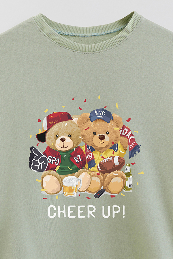 BUZO RUSTICO KIDS TEDDY CHEER UP