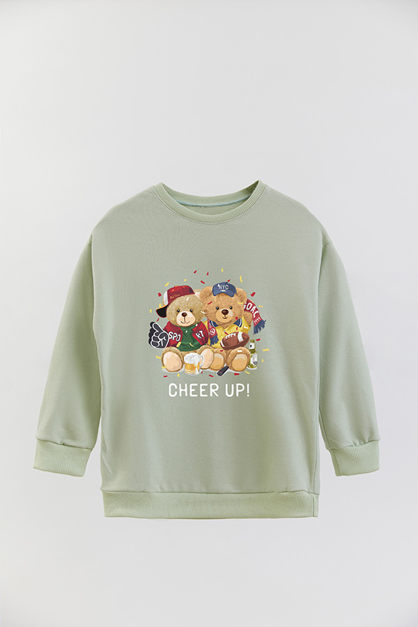 BUZO RUSTICO KIDS TEDDY CHEER UP