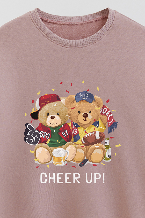 BUZO RUSTICO KIDS TEDDY CHEER UP