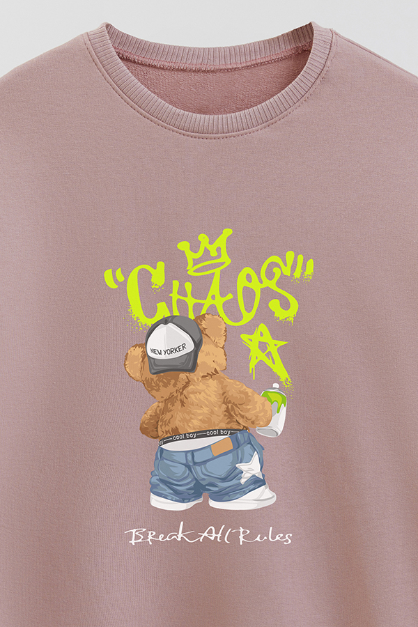 BUZO RUSTICO KIDS TEDDY CHAOS