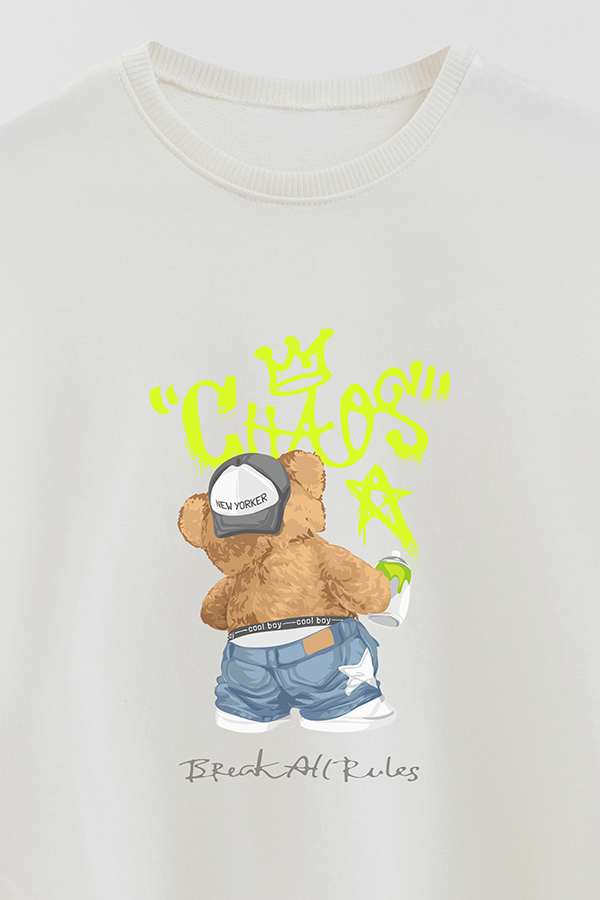 BUZO RUSTICO KIDS TEDDY CHAOS