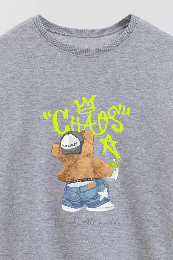 BUZO RUSTICO KIDS TEDDY CHAOS
