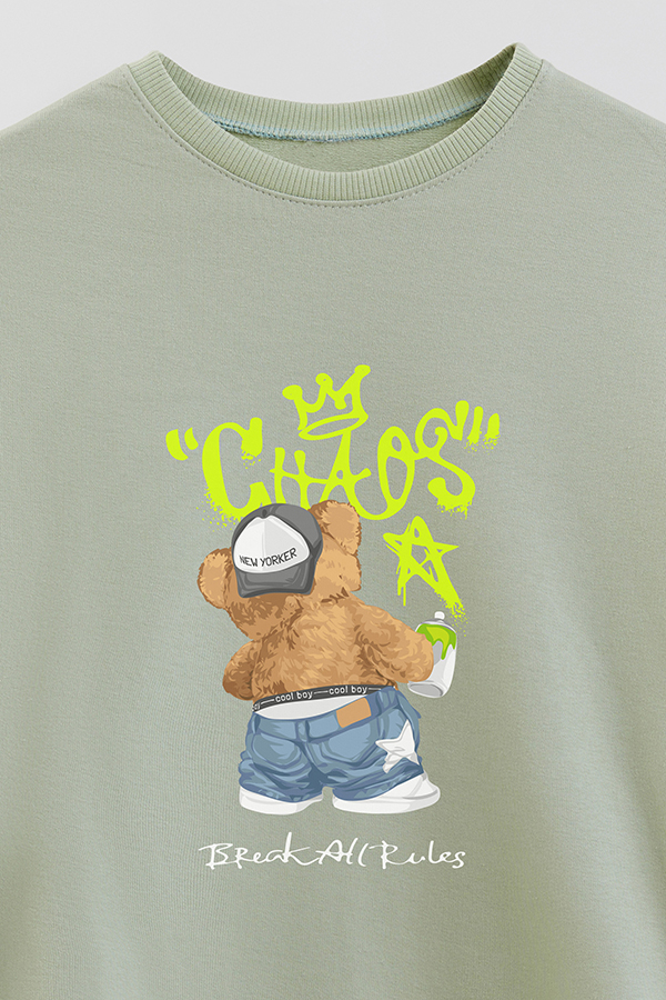 BUZO RUSTICO KIDS TEDDY CHAOS