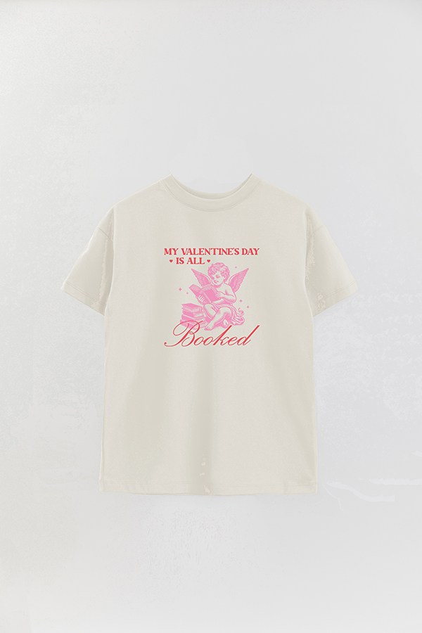 REMERA OVER ESTAMPADA VALENTINE BUNDLE ANGEL