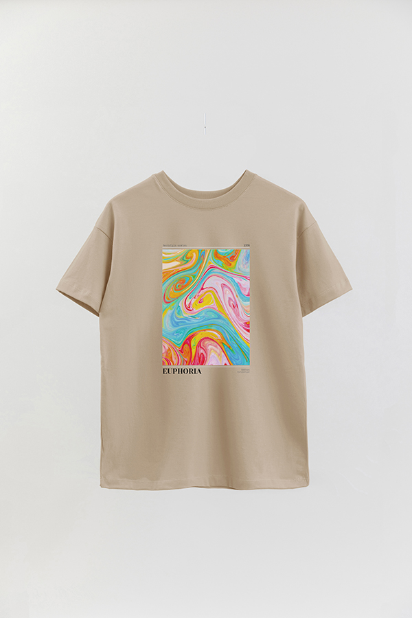 REMERA OVER ESTAMPADA GRAPHIC EUPHORIA