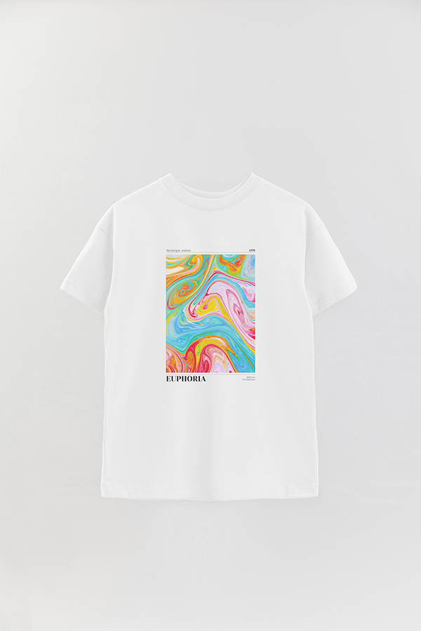 REMERA OVER ESTAMPADA GRAPHIC EUPHORIA