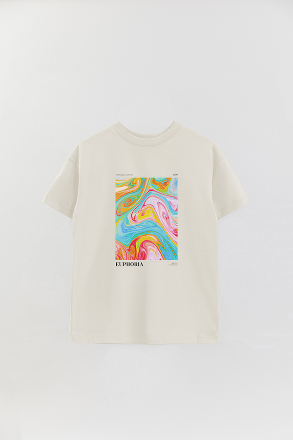 REMERA OVER ESTAMPADA GRAPHIC EUPHORIA