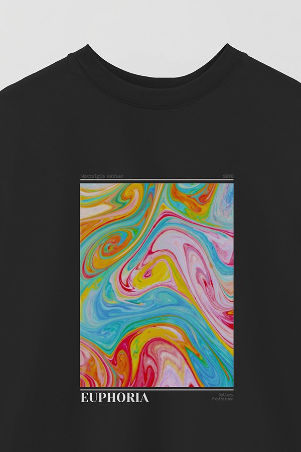 REMERA OVER ESTAMPADA GRAPHIC EUPHORIA