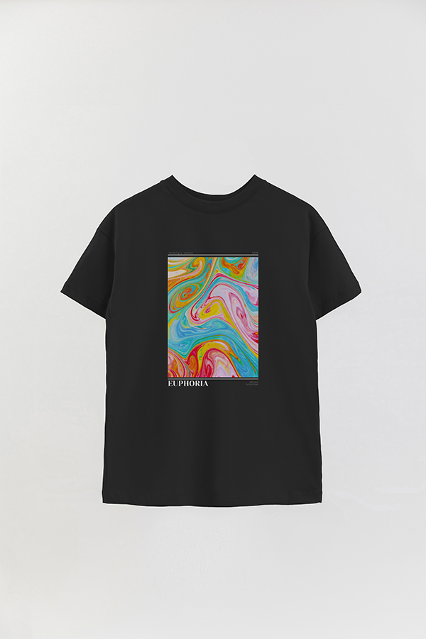 REMERA OVER ESTAMPADA GRAPHIC EUPHORIA