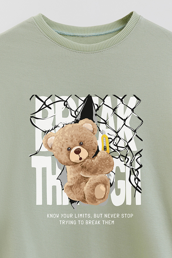 BUZO RUSTICO KIDS TEDDY BREAK THROUGH
