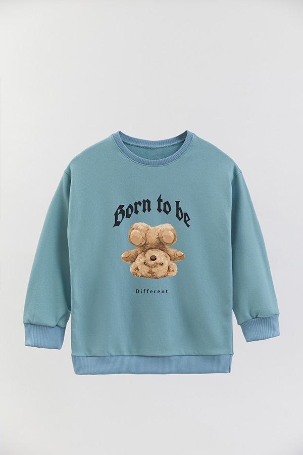 BUZO RUSTICO KIDS TEDDY BORN TO BE DIFFERENT