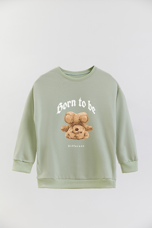 BUZO RUSTICO KIDS TEDDY BORN TO BE DIFFERENT
