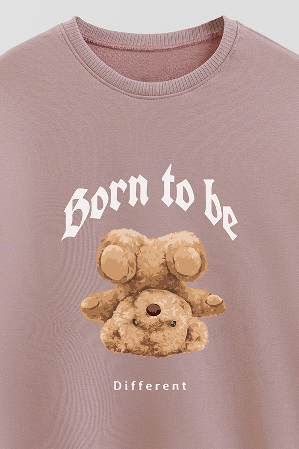 BUZO RUSTICO KIDS TEDDY BORN TO BE DIFFERENT