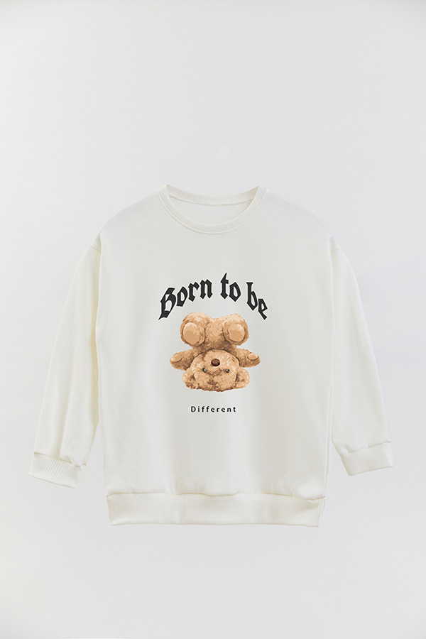 BUZO RUSTICO KIDS TEDDY BORN TO BE DIFFERENT