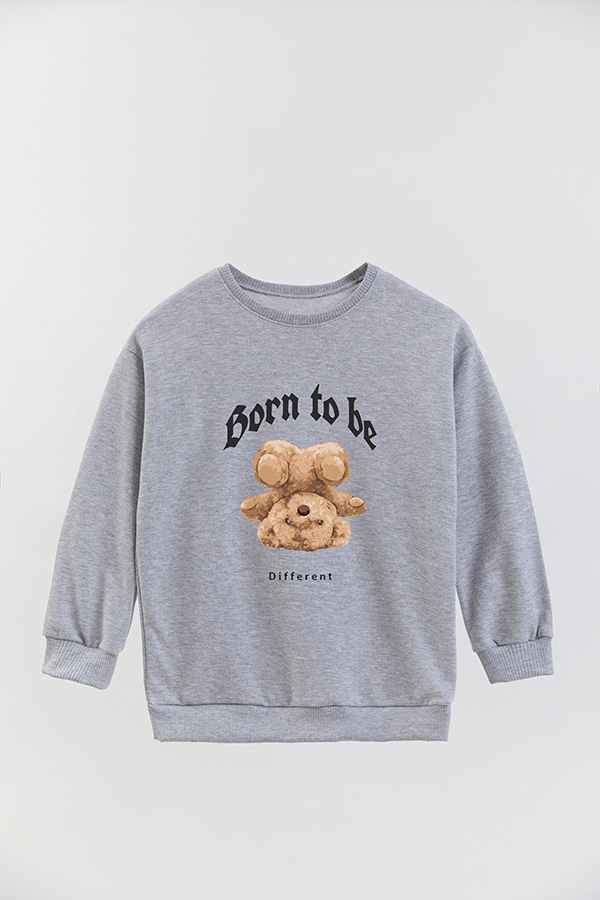 BUZO RUSTICO KIDS TEDDY BORN TO BE DIFFERENT
