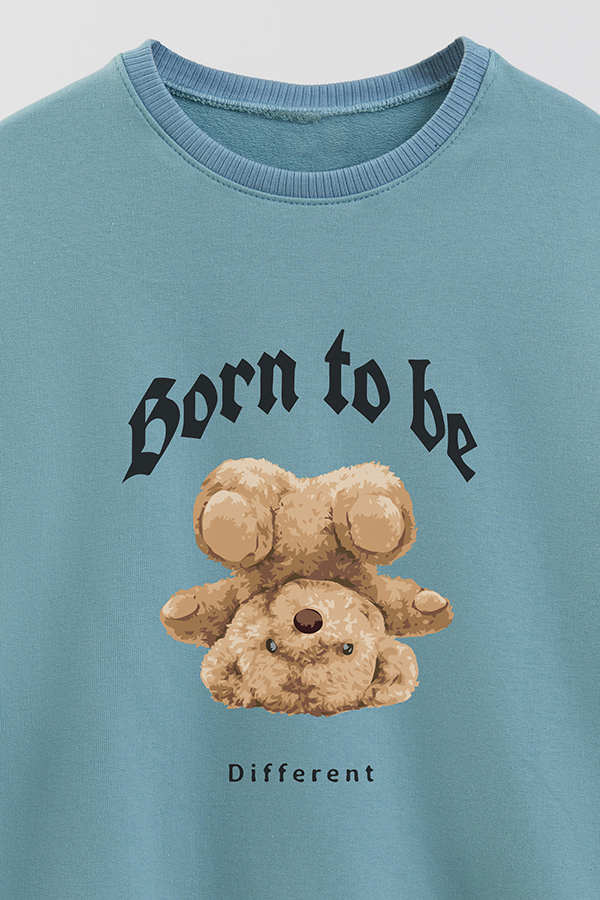 BUZO RUSTICO KIDS TEDDY BORN TO BE DIFFERENT