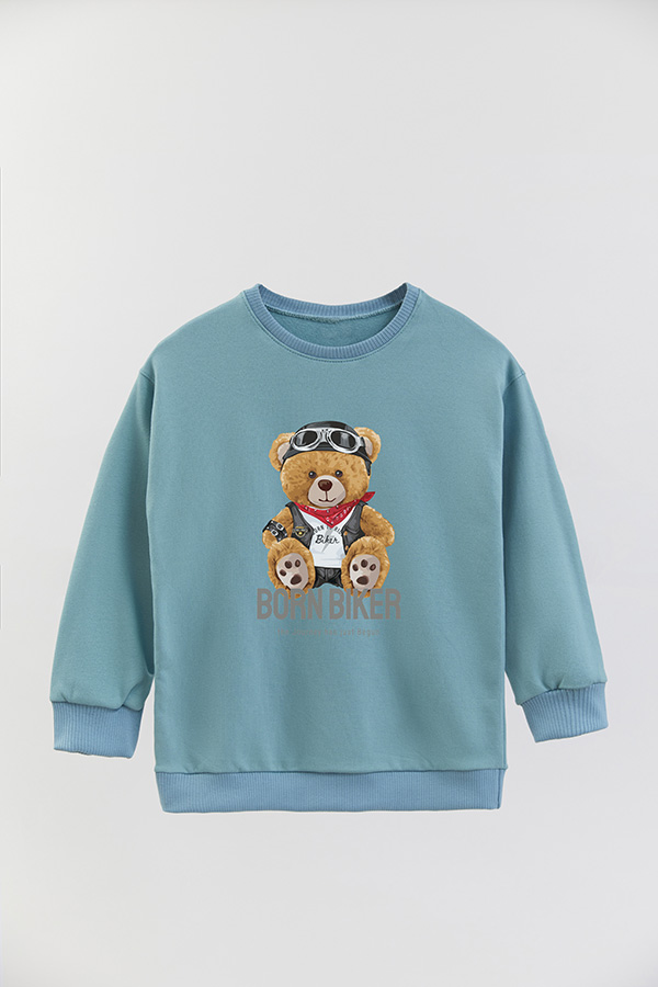 BUZO RUSTICO KIDS TEDDY BORN BIKER