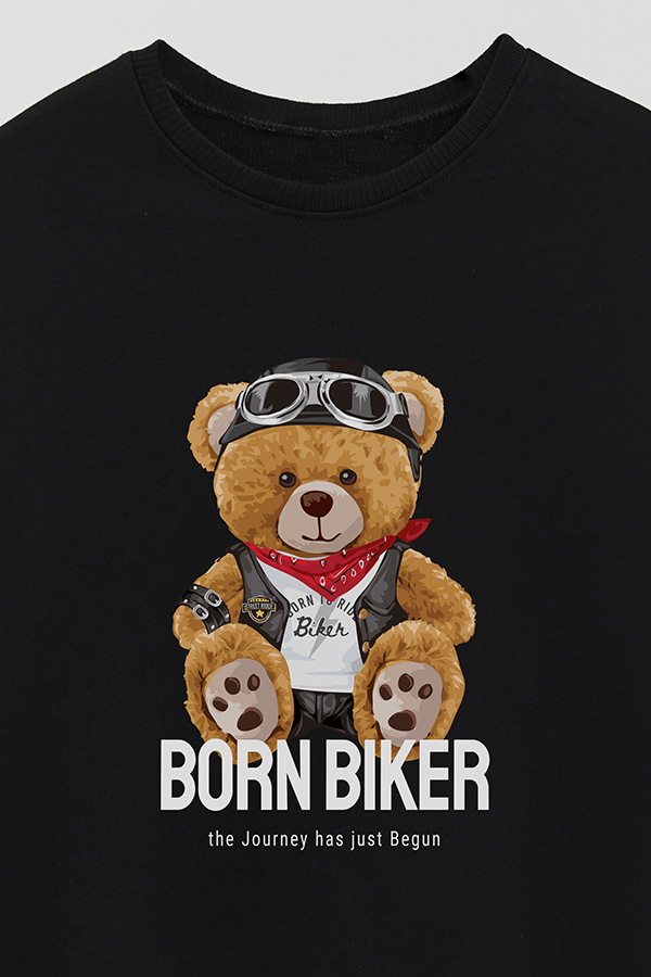 BUZO RUSTICO KIDS TEDDY BORN BIKER