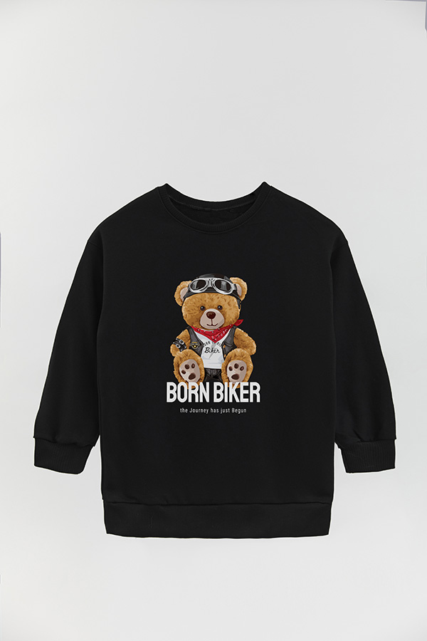 BUZO RUSTICO KIDS TEDDY BORN BIKER