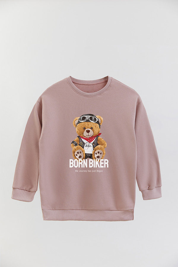 BUZO RUSTICO KIDS TEDDY BORN BIKER