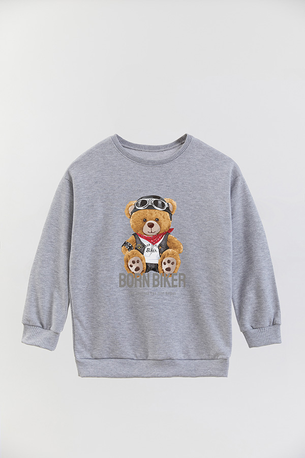 BUZO RUSTICO KIDS TEDDY BORN BIKER
